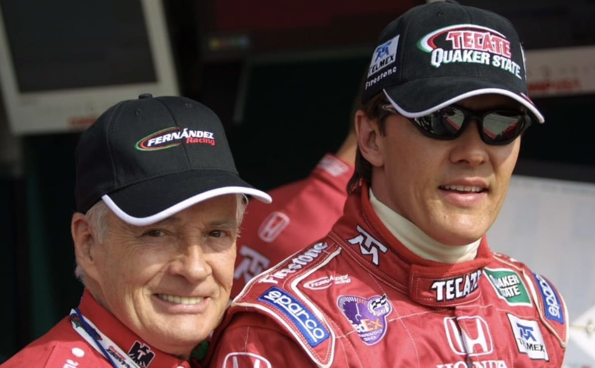 Adrián Fernández lamenta la muerte de su papá, Adrián Fernández Resines