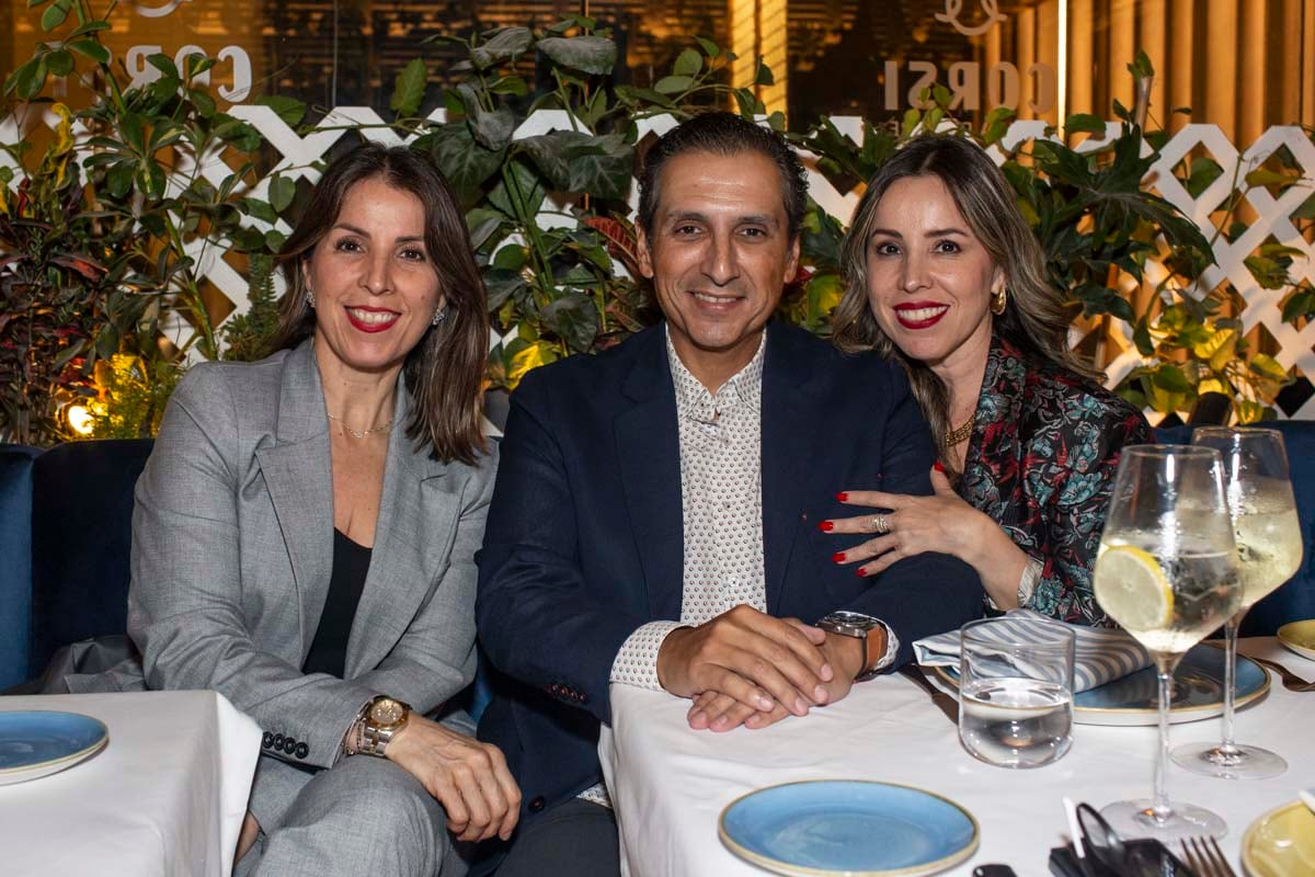 Karla Peraza, Mario Córdoba y Dany Peraza. (Foto: Esteban Torreblanca)