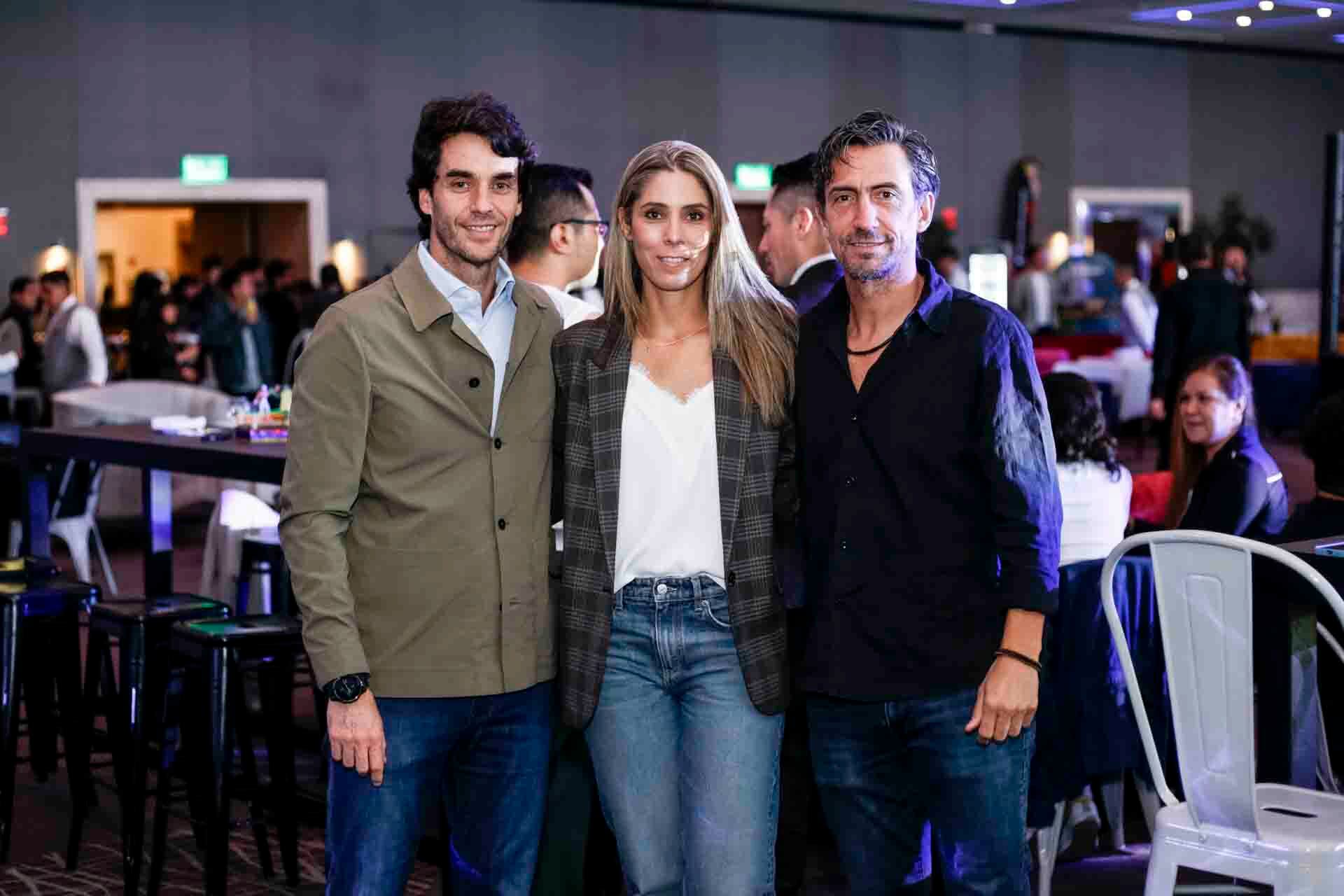 Marco Mascetti, Cecilia y Arturo Martín. (Foto: Esteban Torreblanca)