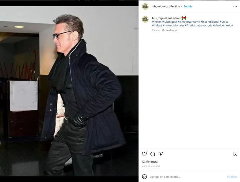 Luis Miguel, seductor y soberbio arrebata suspiros en el aeropuerto 