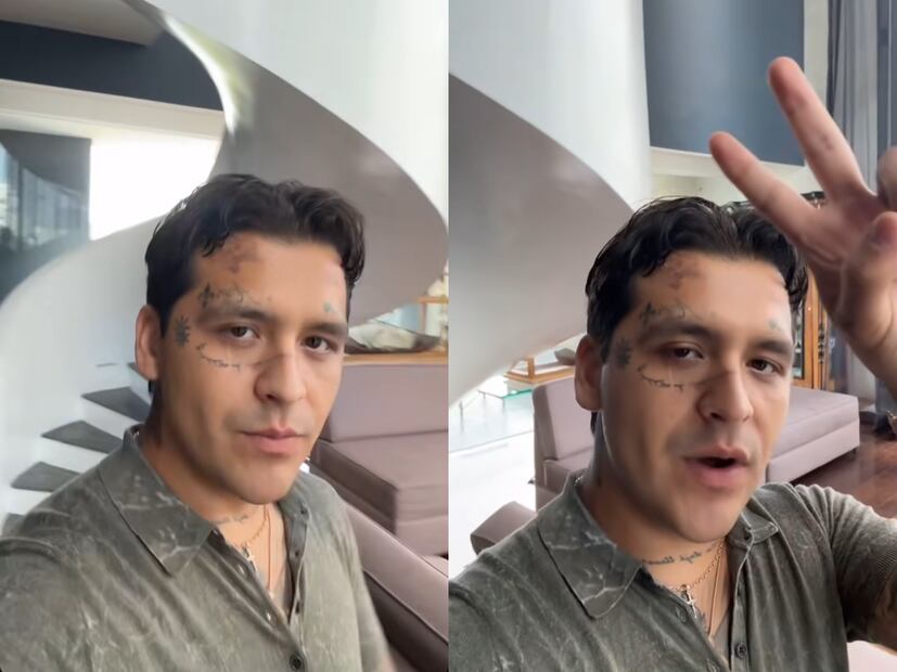 Christian Nodal reapareció tras su hospitalización / Foto: Instagram