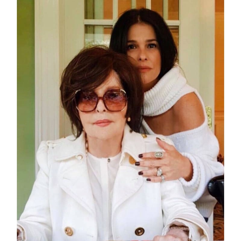 Martha Debayle con su mamá / Foto: Instagram