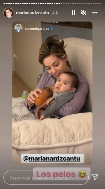 Mariana Rodríguez Cantú y Samuel García adoptan a un bebé por un fin de semana