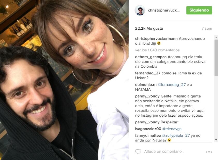 Natalia Téllez revela por qué terminó con Christopher Uckermann 