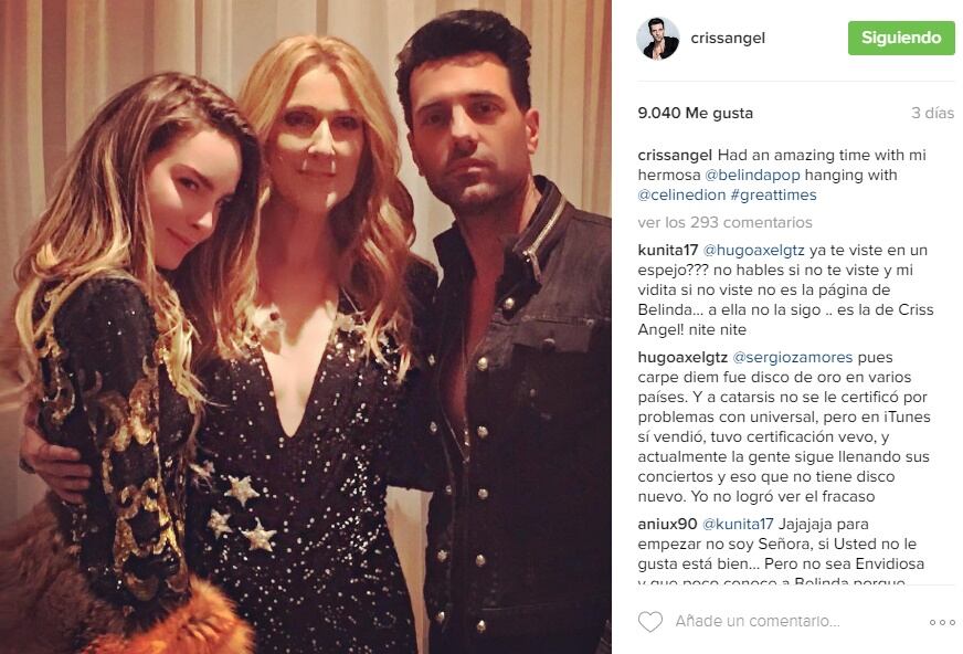 ¿Cómo es el noviazgo de Belinda y Criss Angel?