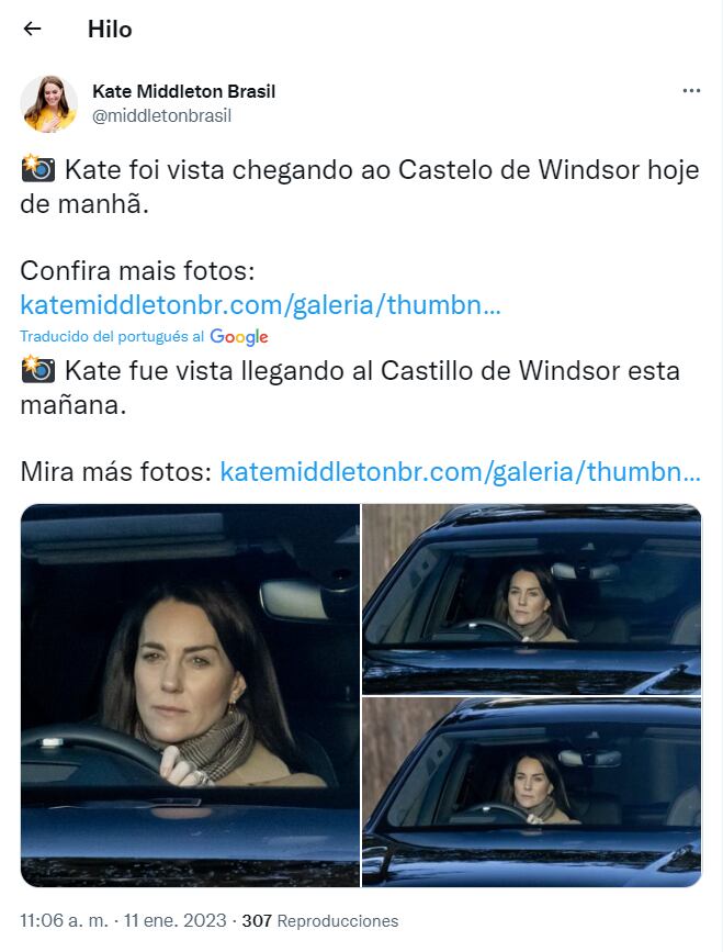 Kate Middleton reaparece devastada tras lanzamiento del libro del príncipe Harry