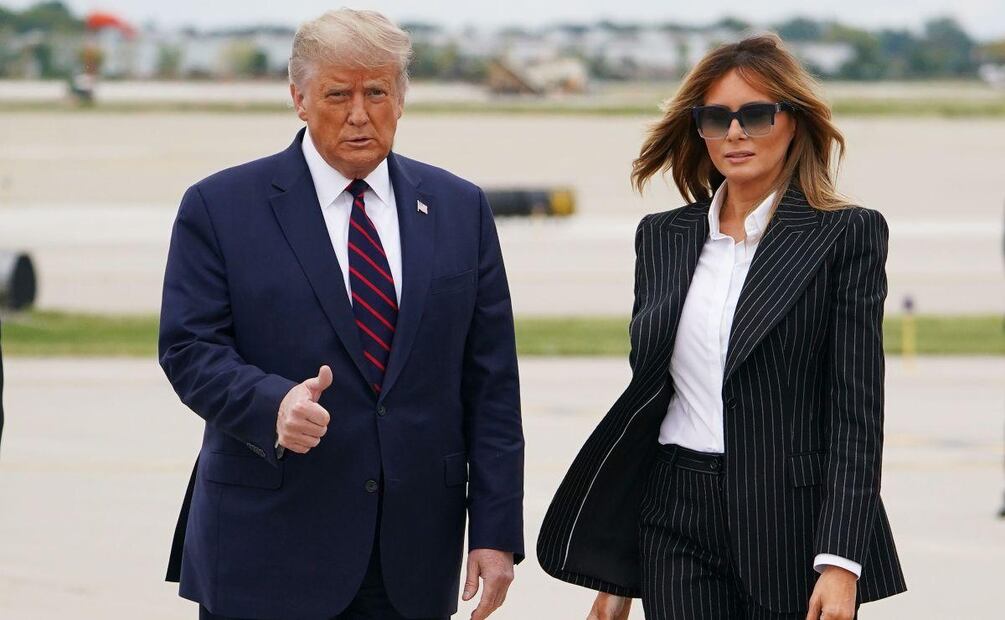 Barron Trump, hijo de Melania y Donald Trump, también dio positivo a Covid-19
