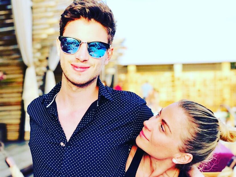 FOTO: el conmovedor mensaje de Dominika Paleta a Ludwika Paleta y su hijo 