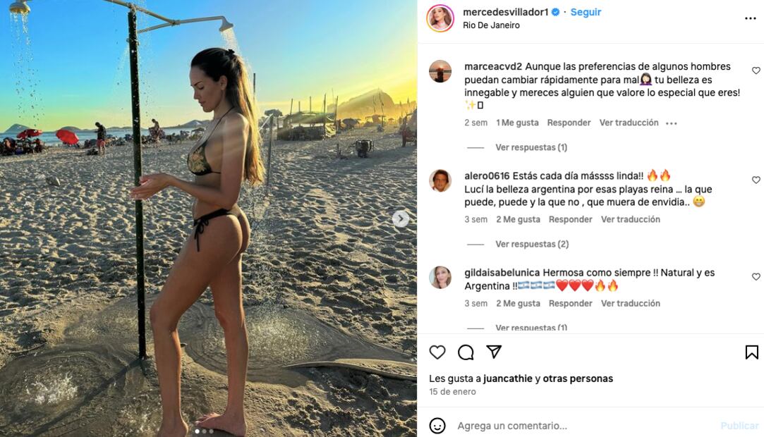 Mercedes Villador/Instagram.
