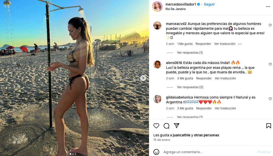 Mercedes Villador/Instagram.