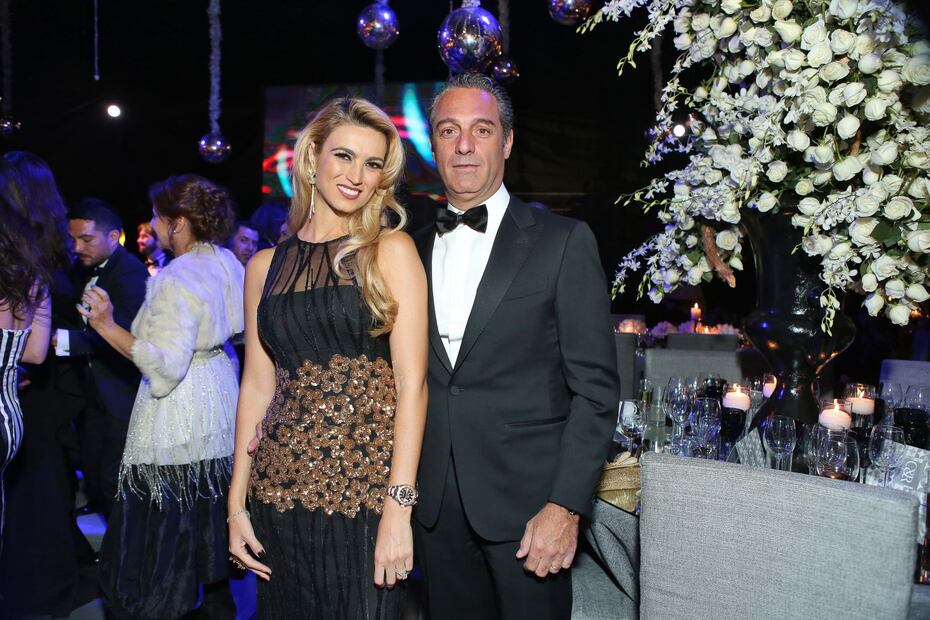 Esposa de Carlos Slim Domit en el cumpleaños de Sienna Gorina