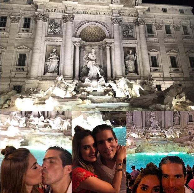 Las vacaciones de Galilea Montijo y Fernando Reina por Italia 