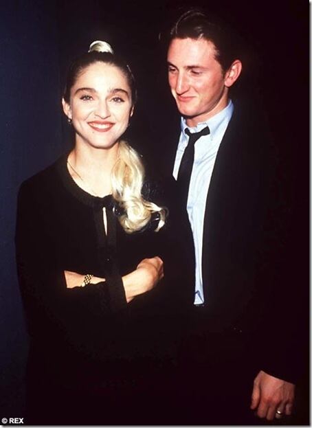 El historial amoroso de Sean Penn