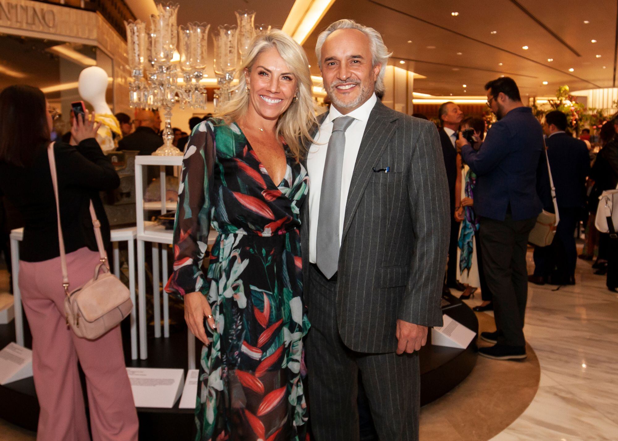 Lily Duclaud y Nicolás Vale. (Foto: Esteban Torreblanca para VIP)