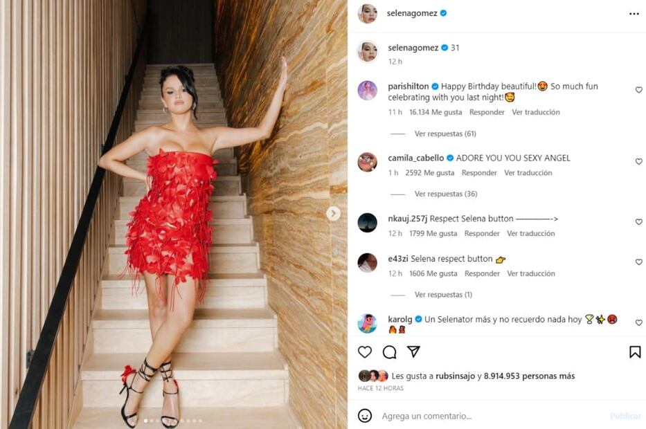 Instagram: @selenagomez