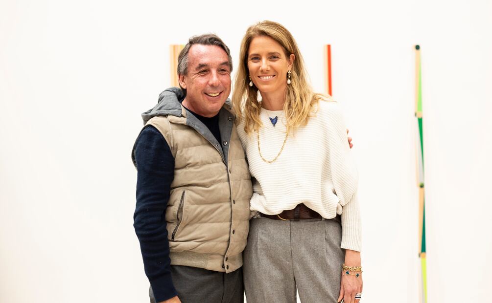 Emilio Azcárraga y Sharon Fastlich / Foto: Esteban Torreblanca - Clase
