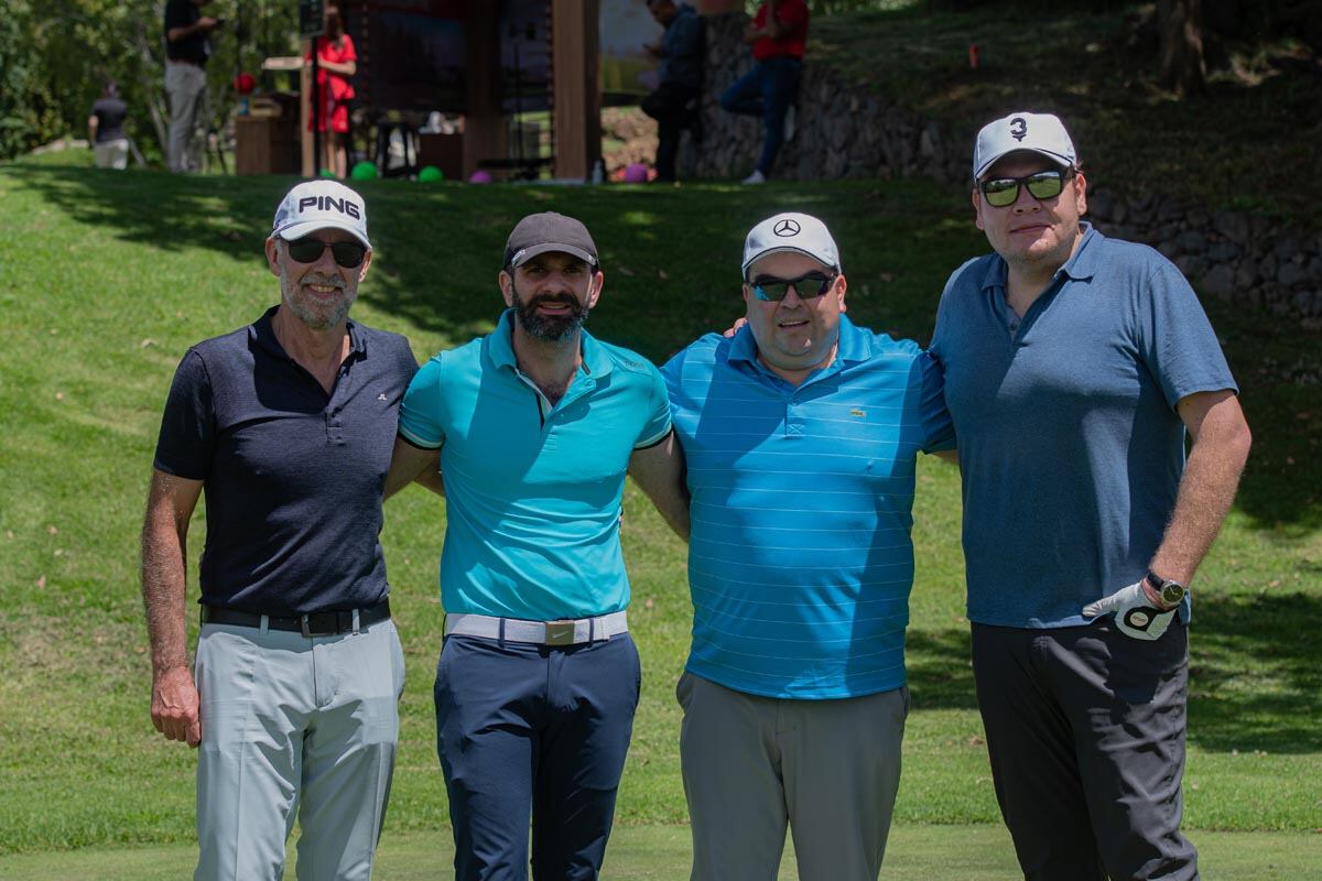 Ernesto González, Mauricio Guaida, Mauricio Mendoza y Cristo Merino.  (Foto: Arturo Quintero para VIP)