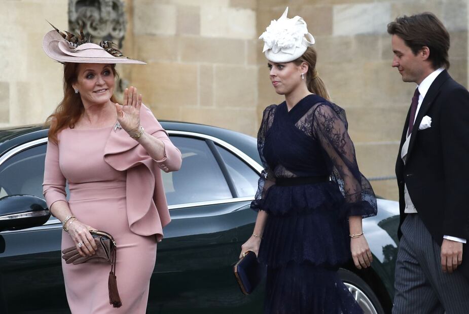 El príncipe Andrés será quien entregue a la princesa Beatriz en el altar 