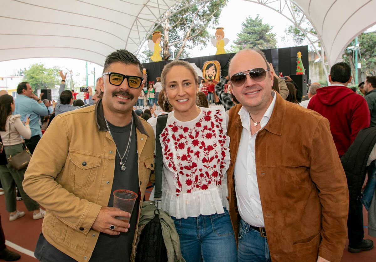 Jorge León, Rocío Mier y Arturo Enríquez. (Foto: Arturo Quintero)
