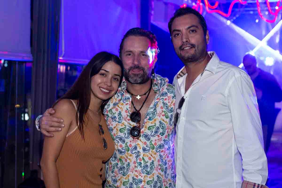 Ana Mora, Pepe Campos e Iván Magadán. (Foto: Esteban Torreblanca)