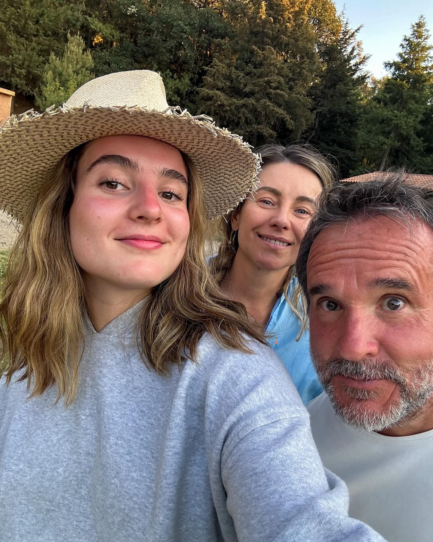 María Ibarra Paleta, Dominika Paleta y Fabián Ibarra. (Foto: Instagram)