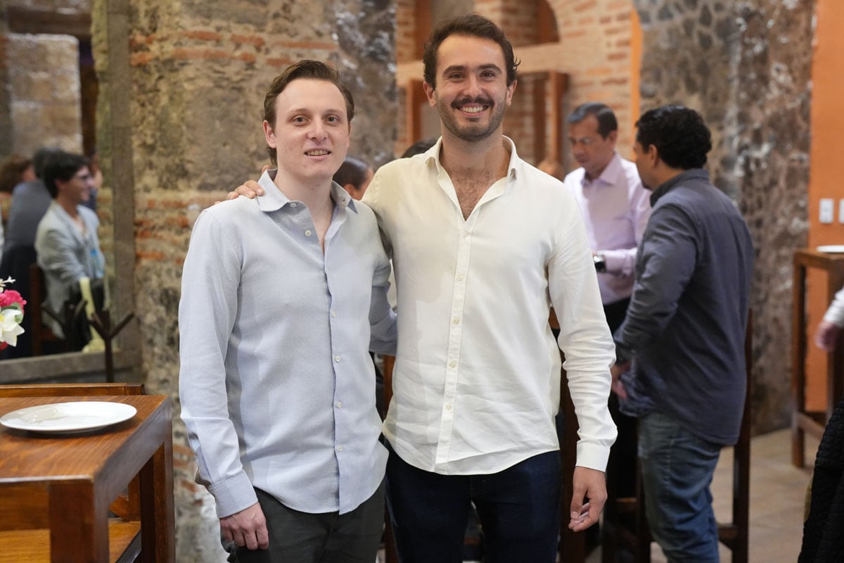 Santiago Rojo y Alonso Ramírez. (Foto: Leonardo Gómez)
