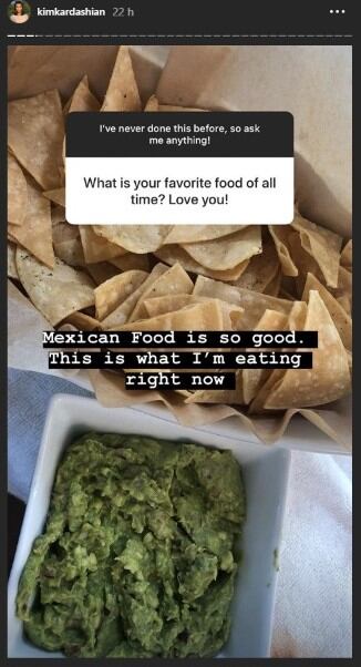 El guacamole, uno de los alimentos favoritos de Kim Kardashian para mantener su figura