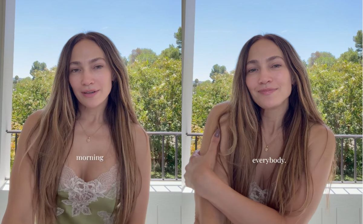 Jennifer Lopez se sinceró con sus seguidores (Foto: Instagram @jlobeauty)