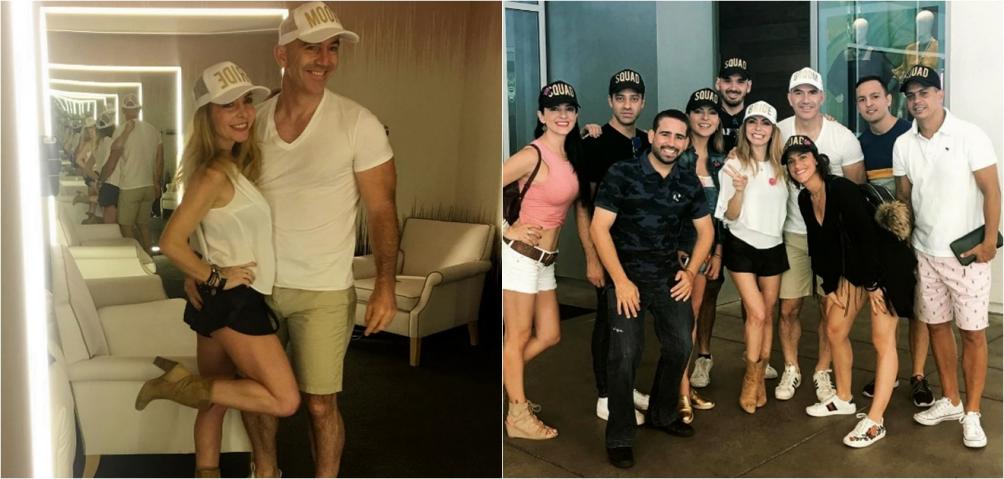 La divertida despedida de soltera de Érika Zaba 