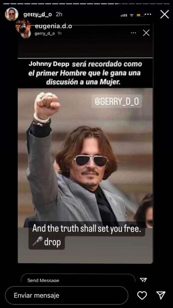 Gerardo Díaz Ordaz, ex de Leonora Tovar, retoma caso de Depp: “La verdad te hará libre”