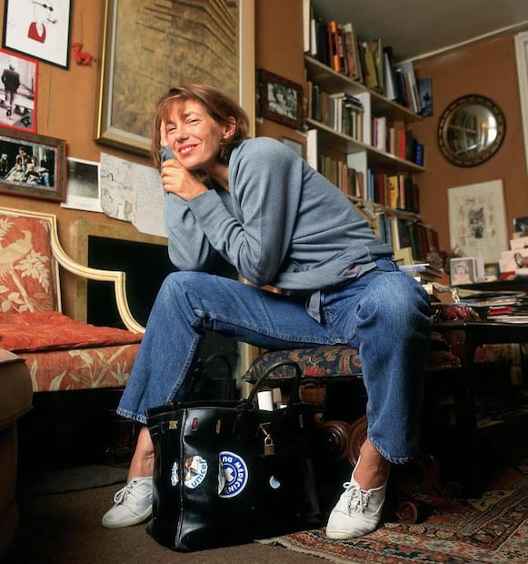 Jane Birkin y su bolso Hermès / Foto: Getty Images