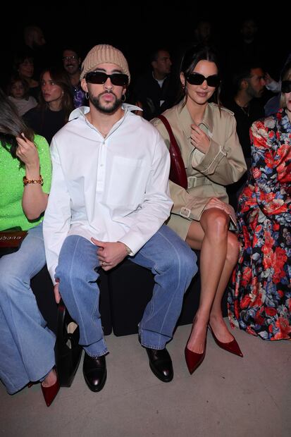 Bad Bunny y Kendall jenner/Getty Images.