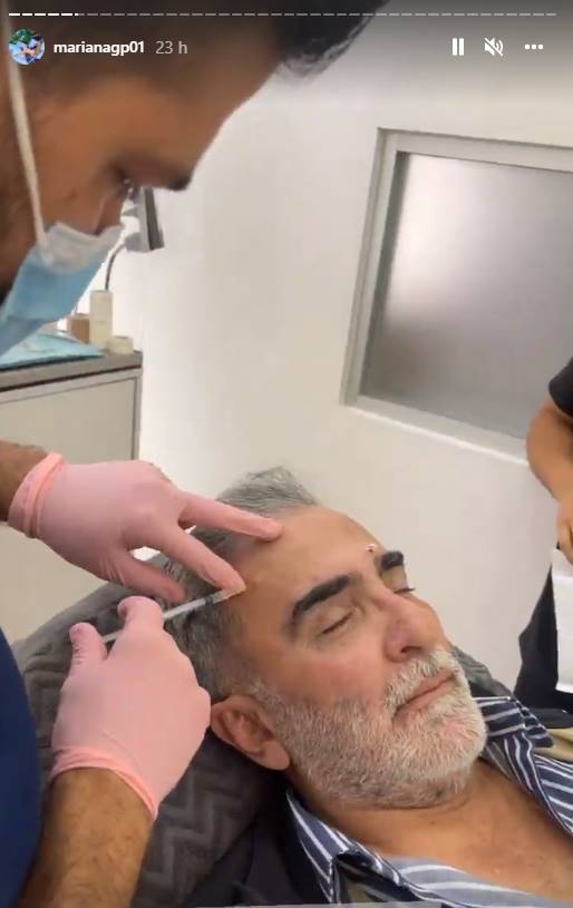 Vicente Fernández Jr. se somete a botox con su novia Mariana