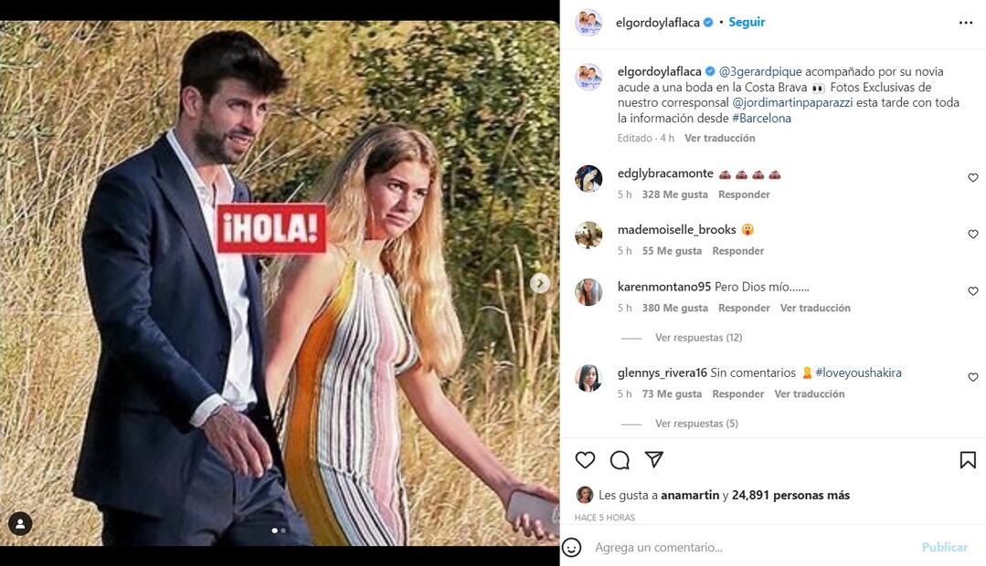Gerard Piqué comenzó a salir con Clara Chía cuando ella tenía novio ¡y era amigo del futbolista!