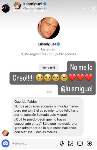 Luis Miguel/Instagram