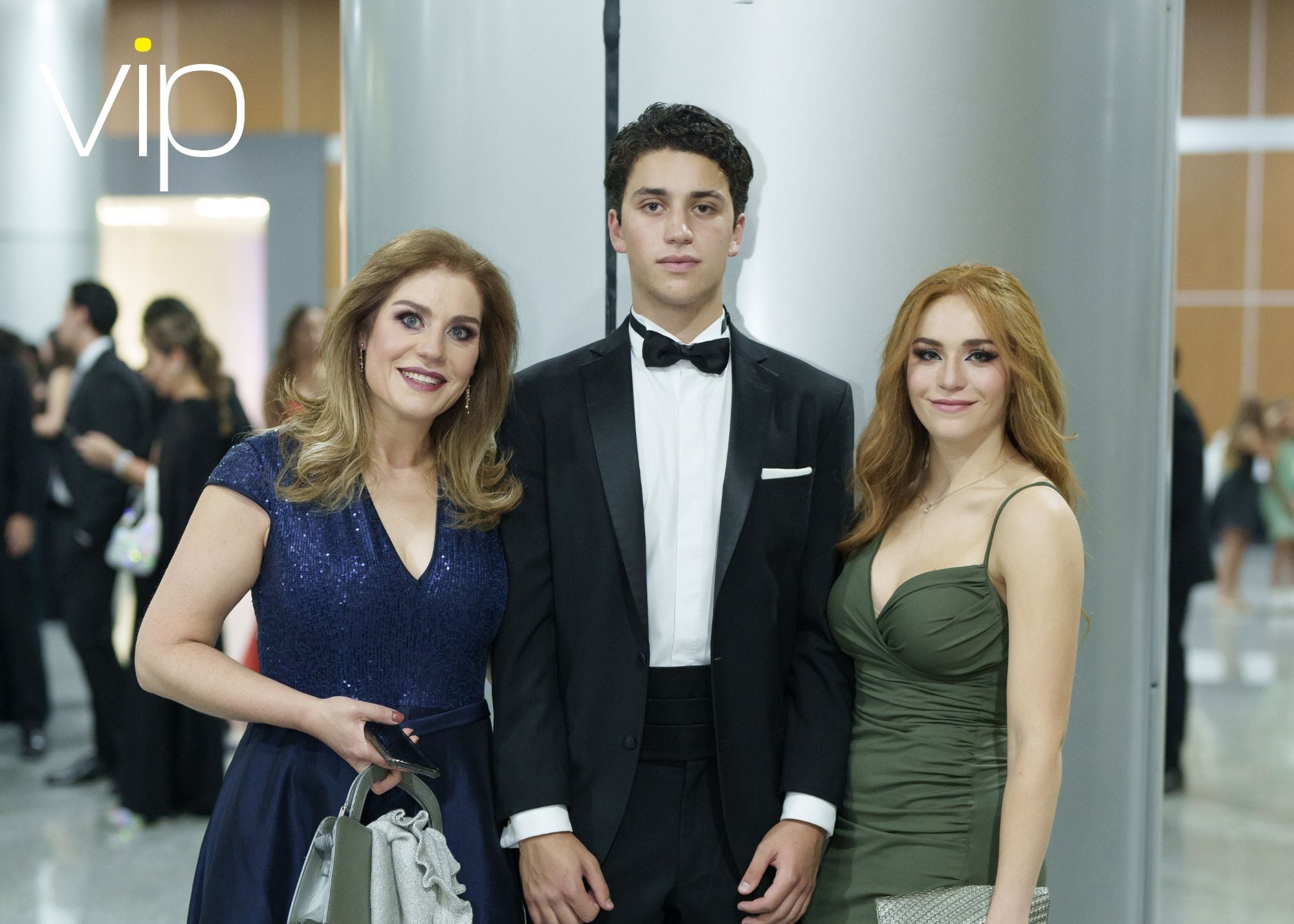 Andrea de la Torre, José Miguel y Andrea Villalón. (Foto: Héptor Arjona)