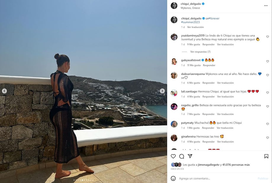 Chiquinquirá Delgado tiene 50 años / Instagram