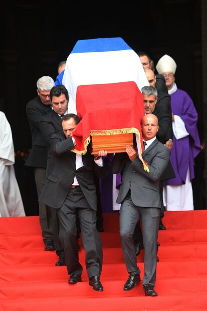 Personajes de la política y la realeza se reúnen para despedir al expresidente francés Jacques Chirac
