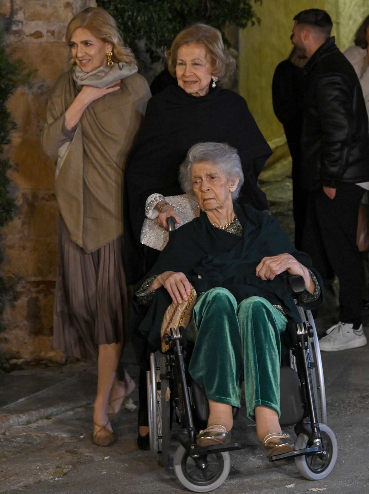 La reina Sofía junto a su hermana, la princesa Irene de Grecia en febrero de 2025 / Foto: Getty Images