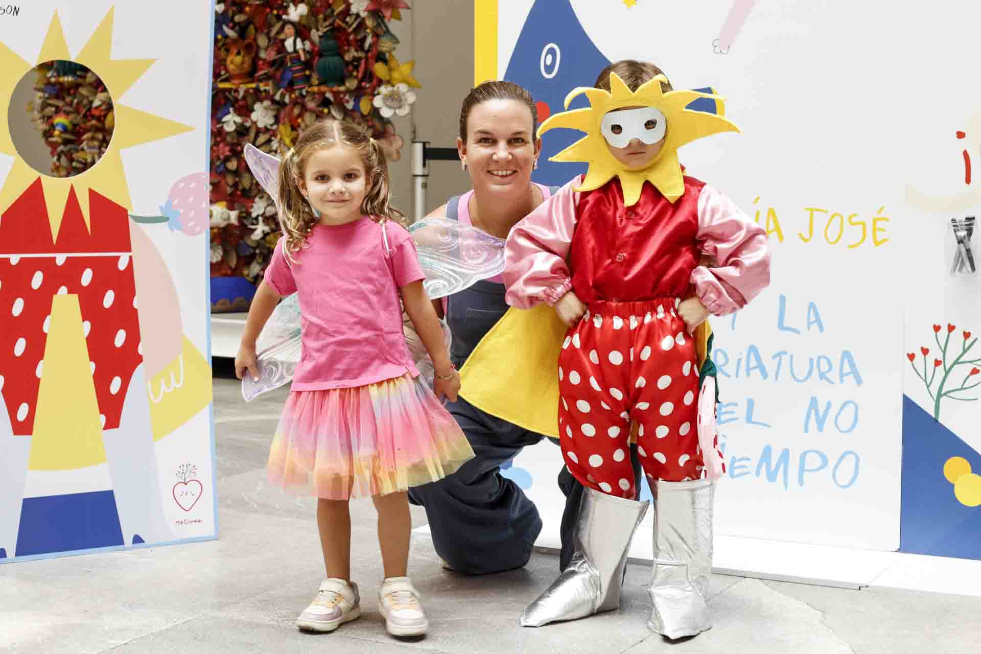 Lucía, Paola de la Torre y Andrés. (Foto: Esteban Torreblanca)