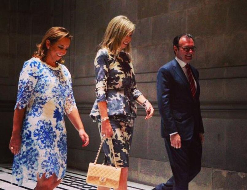 ¿Con quién se encontró Máxima de Holanda en México?
