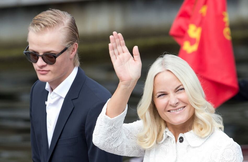 La princesa Mette-Marit de Noruega con su hijo Marius Borg / Foto: Getty Images