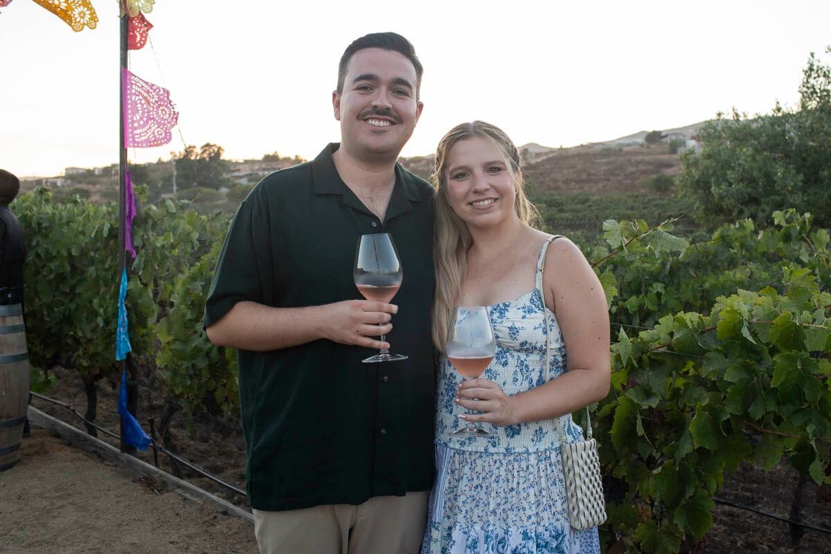 Ricardo Castillo y Marielissa Aburto Pérez Castro. (Foto: Esteban Torreblanca)