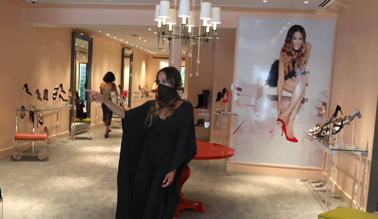 Sarah Jessica Parker abre tienda de zapatos en la Quinta Avenida, so classy!