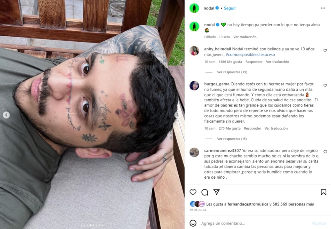 Christian Jesús González Nodal nació el 11 de enero de 1999 / Instagram: @nodal