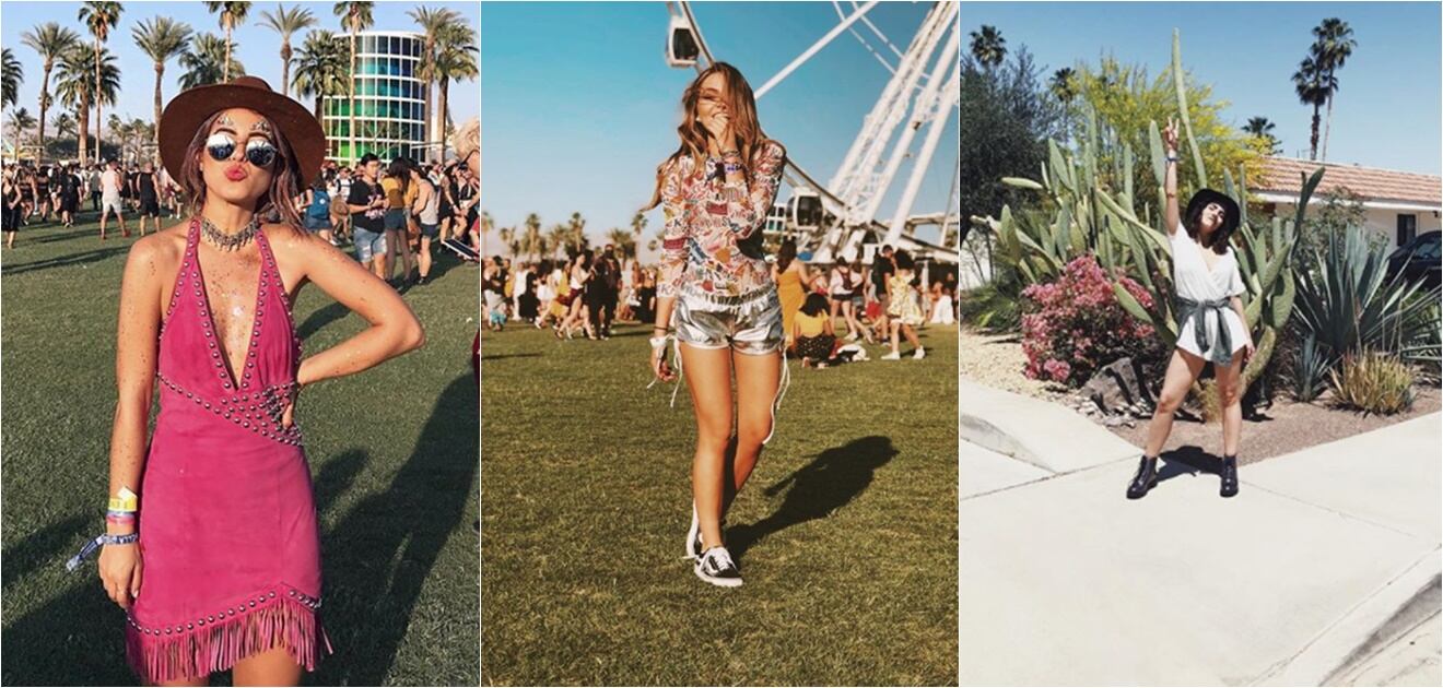 <p>Sofía Castro y Ela Velden han lucido felices y sexys en el festival de música de Coachella</p>
