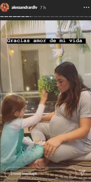 Alessandra Rojo de la Vega ya está en el hospital para dar a luz a sus mellizos