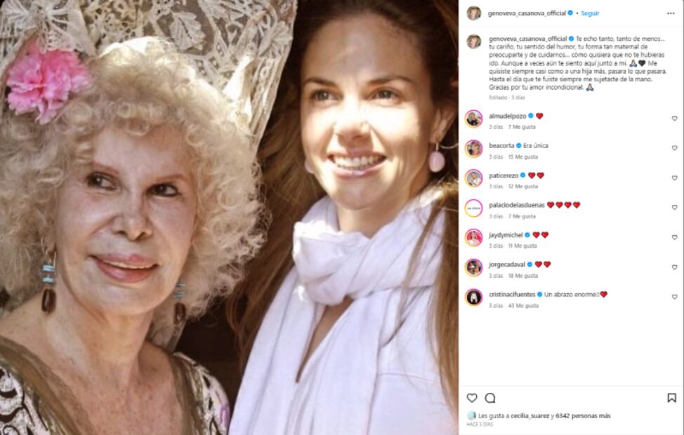 Genoveva Casanova/Instagram.