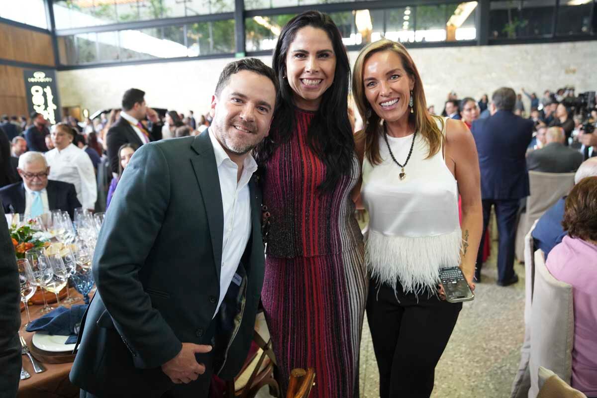 Mauricio Mancera, Paola Rojas y Paulina Greenham. (Foto: Leonardo Gómez)