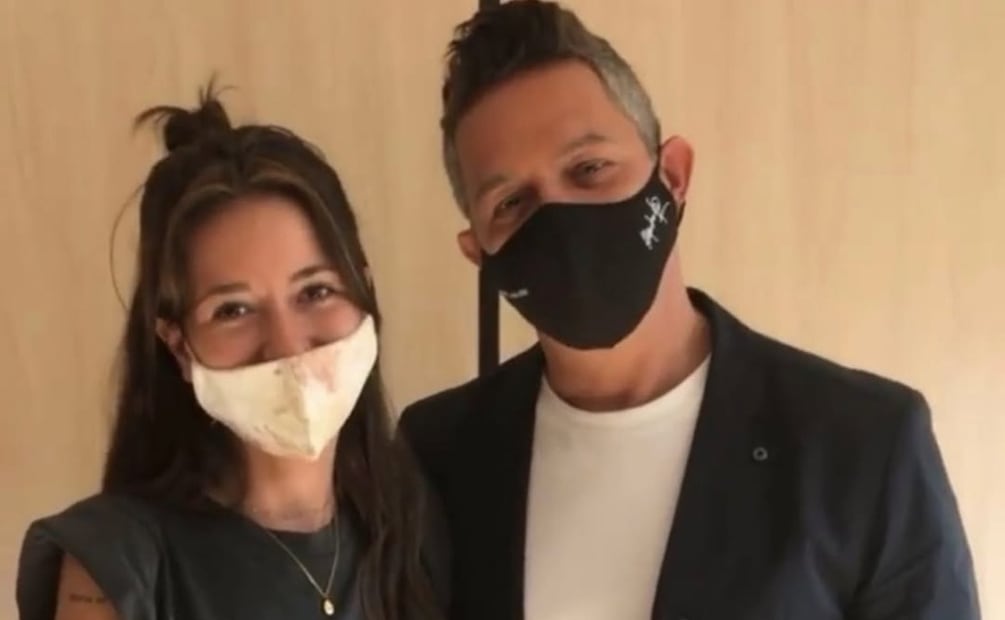 Alejandro Sanz e Ivet Playà / Foto: Instagram